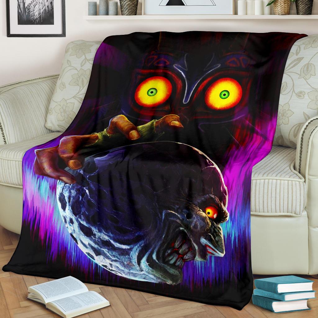 Legend Of Zelda Majoras Mask Premium Blanket 2