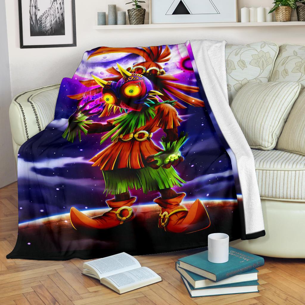 Legend Of Zelda Majoras Mask Premium Blanket 3