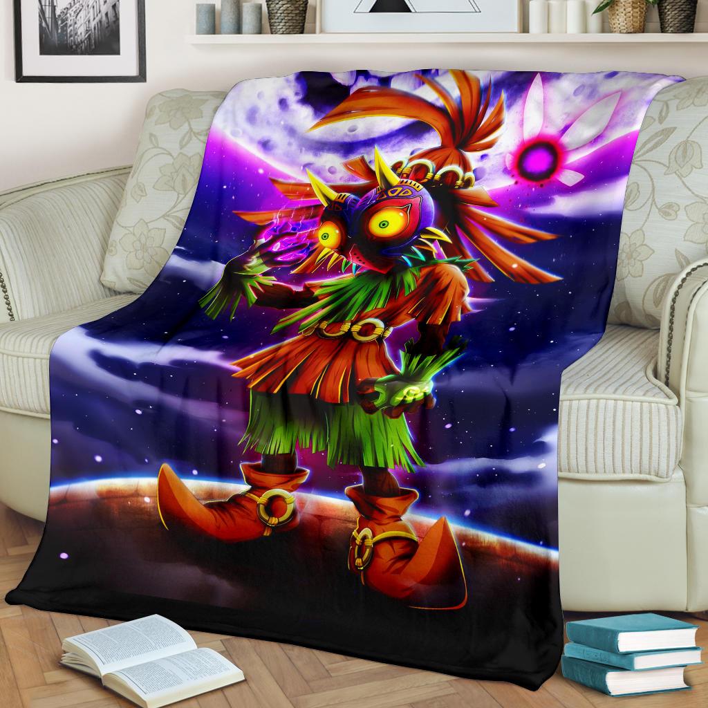 Legend Of Zelda Majoras Mask Premium Blanket 3