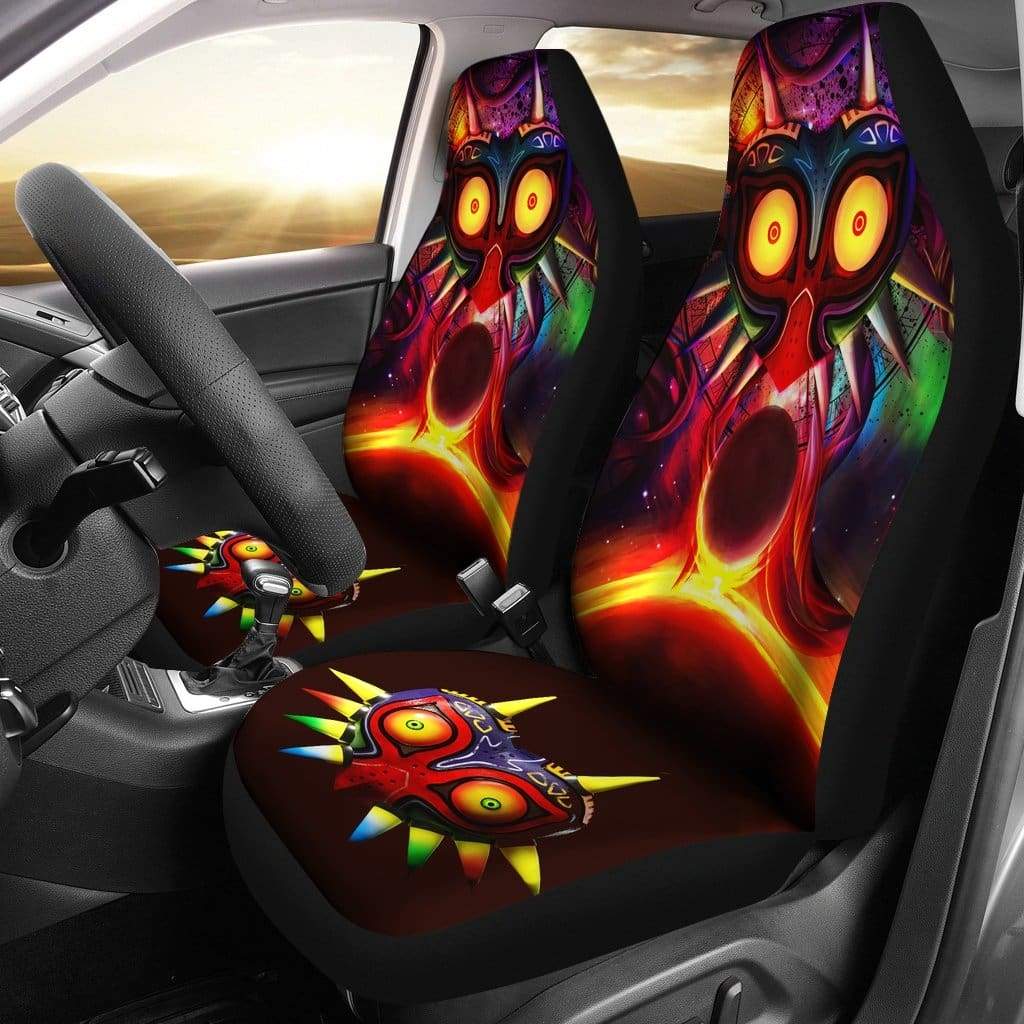 Legend Of Zelda Majoras Mask Rom Car Seat Covers Amazing Best Gift Idea