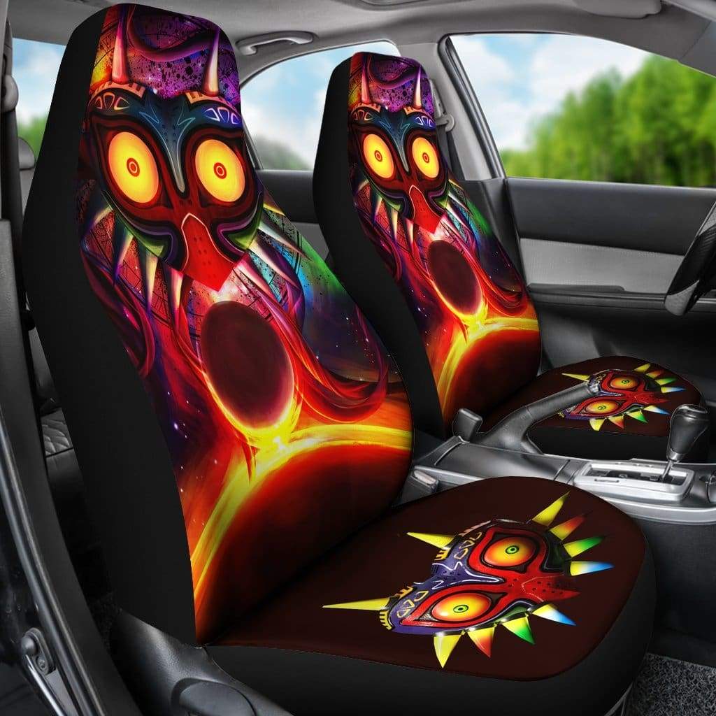 Legend Of Zelda Majoras Mask Rom Car Seat Covers Amazing Best Gift Idea