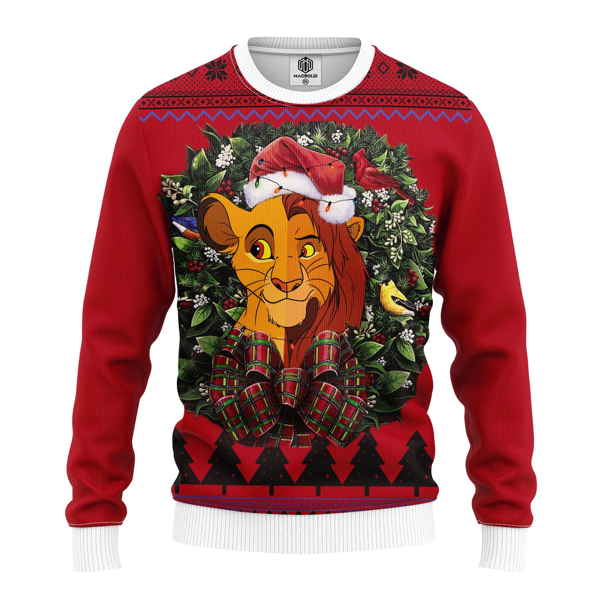 Lion King Noel Mc 1 Ugly Christmas Sweater Thanksgiving Gift