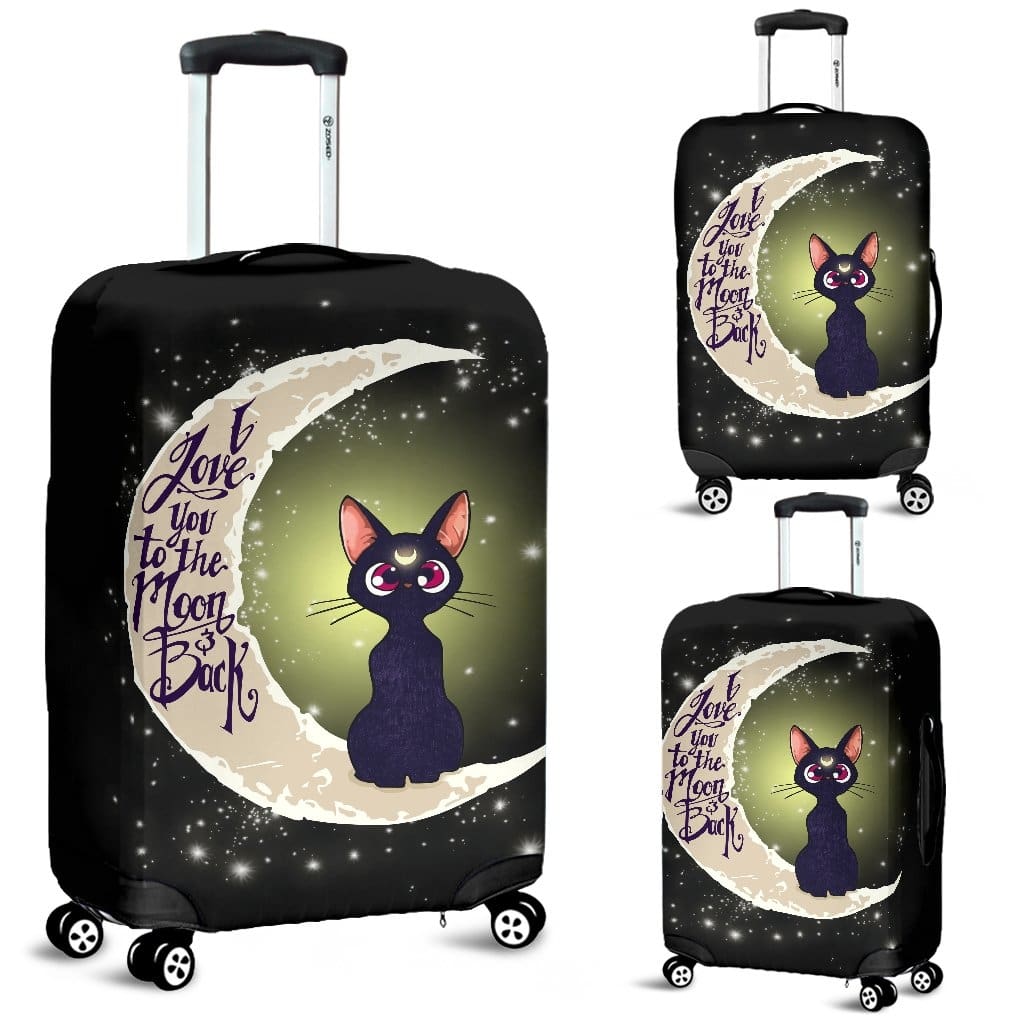 Luna Sailor Moon Luggage Covers