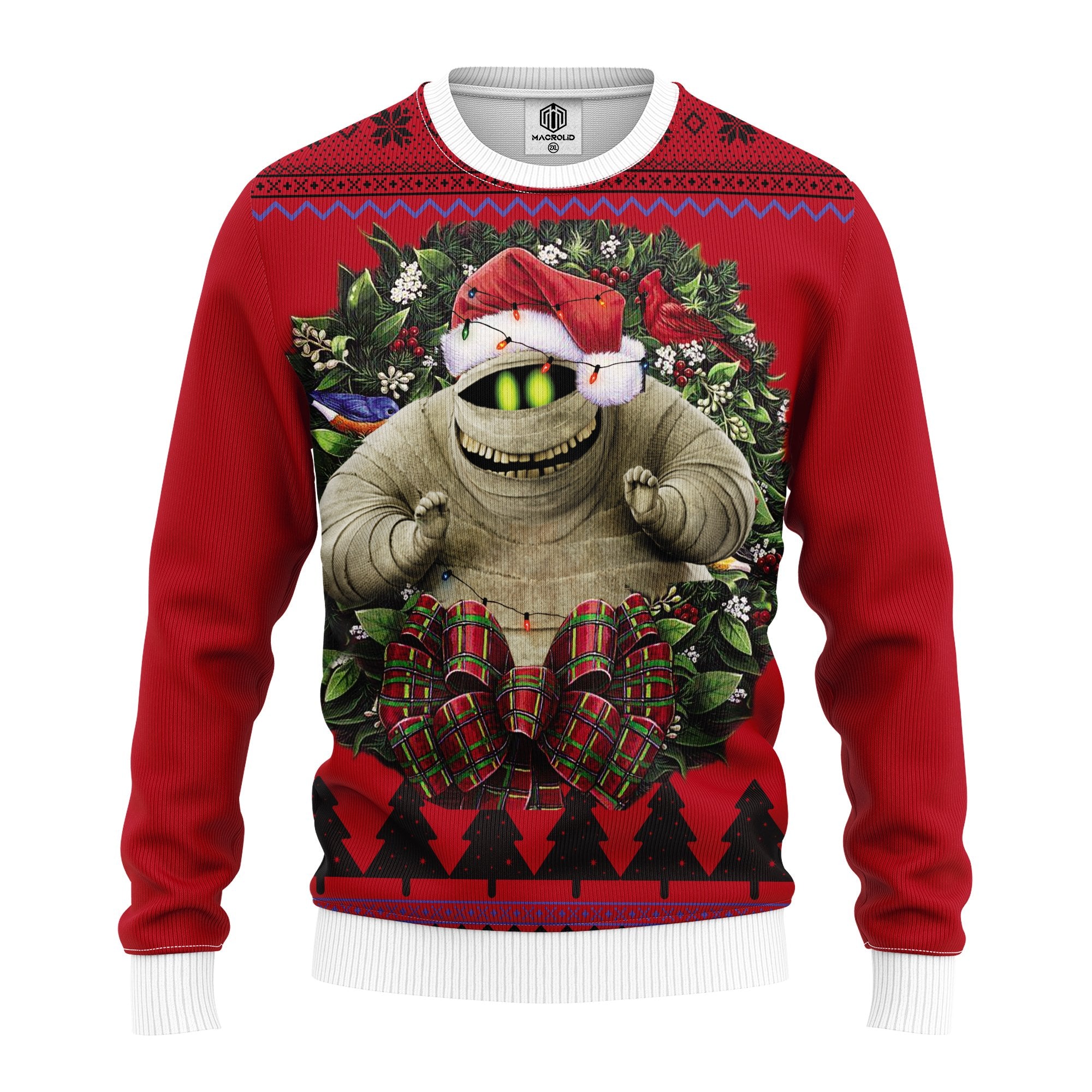 Mummy Hotel Transylvania Noel Mc Ugly Christmas Sweater Thanksgiving Gift