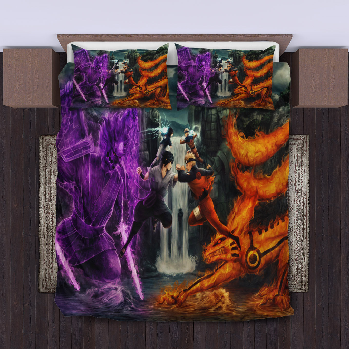 Naruto Vs Sasuke 2022 Bedding Set