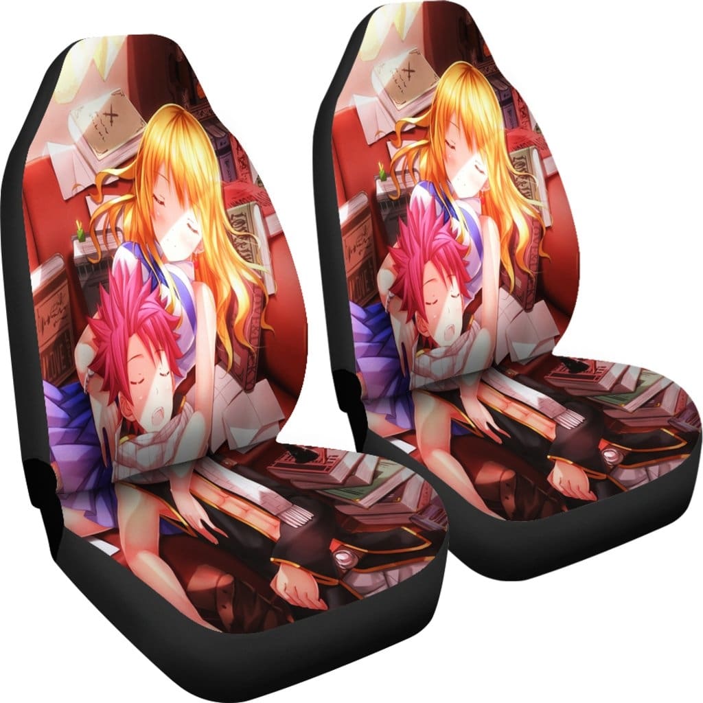 Natsu And Lucy Car Seat Covers 1 Amazing Best Gift Idea