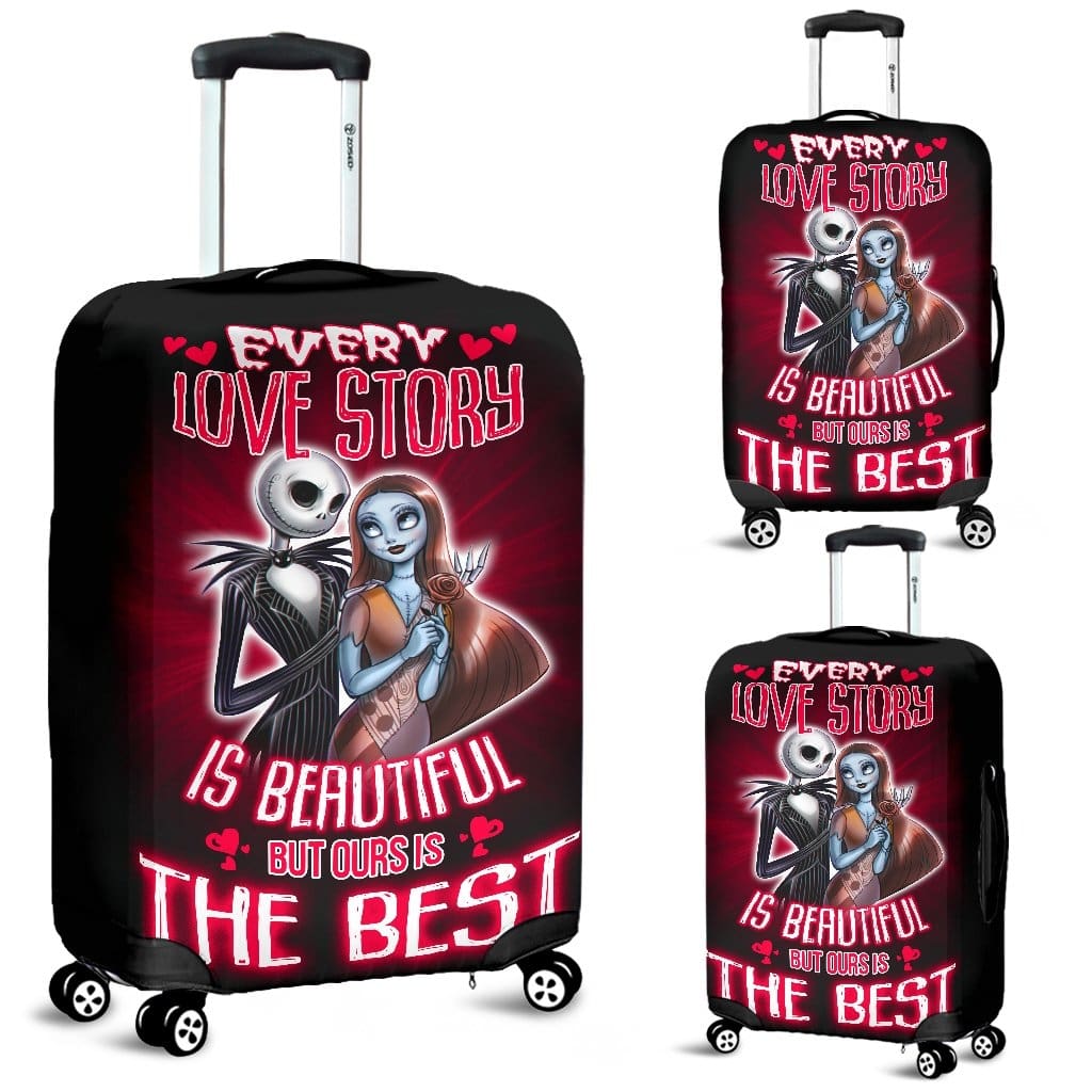 Nightmare Before Christmas Love Luggage Covers
