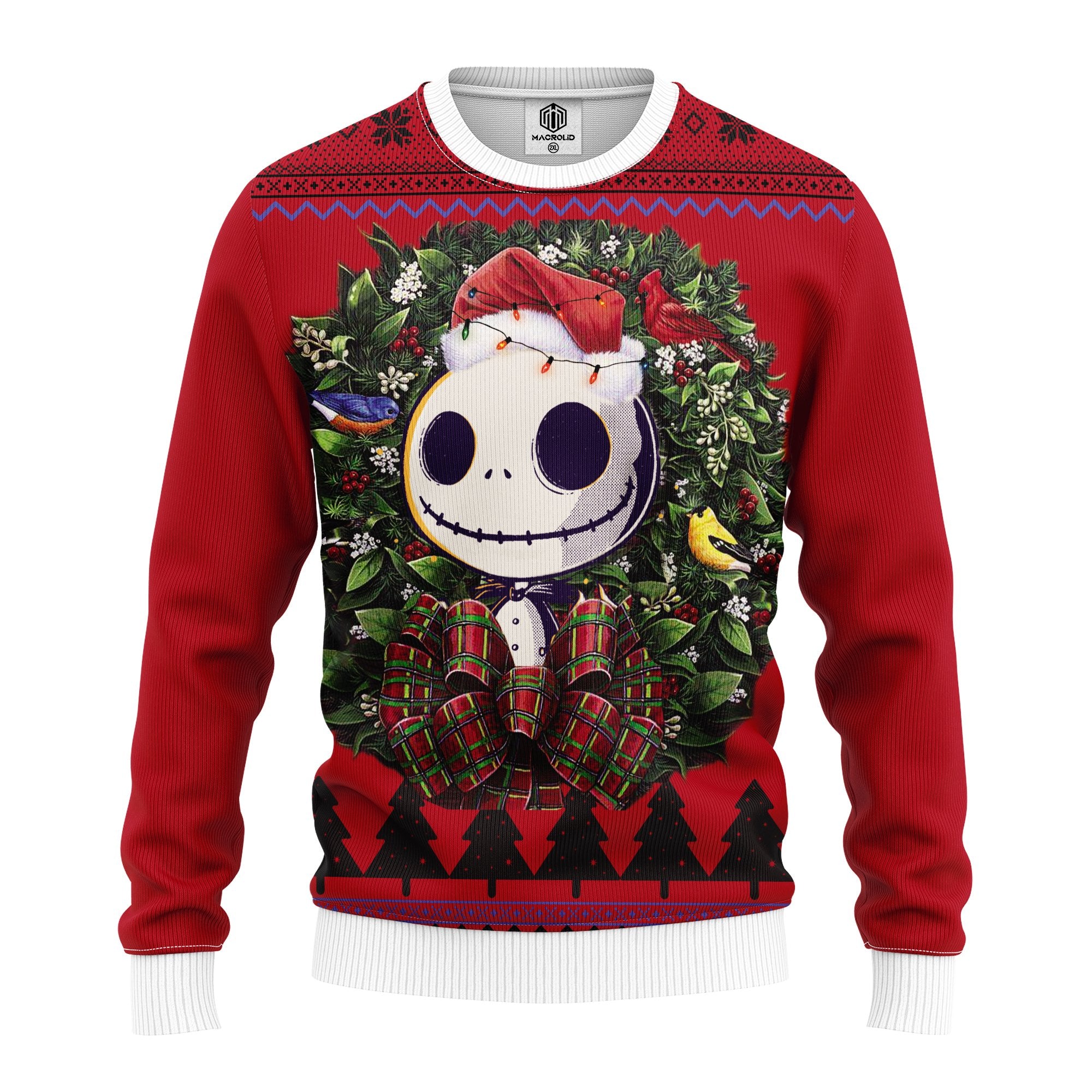 Nightmare Before Christmas Noel Mc Ugly Christmas Sweater Thanksgiving Gift