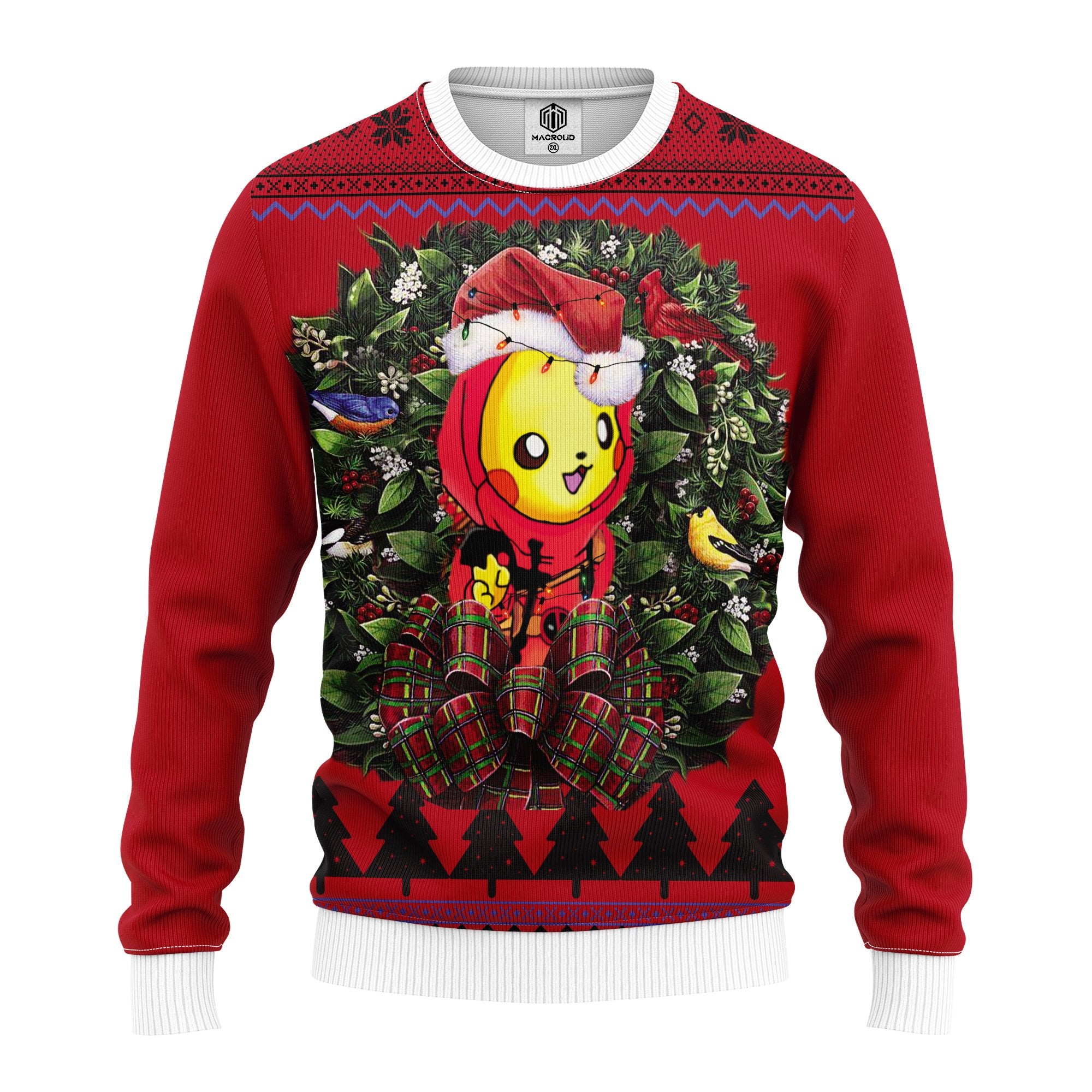 Pika Noel Mc Ugly Christmas Sweater Thanksgiving Gift