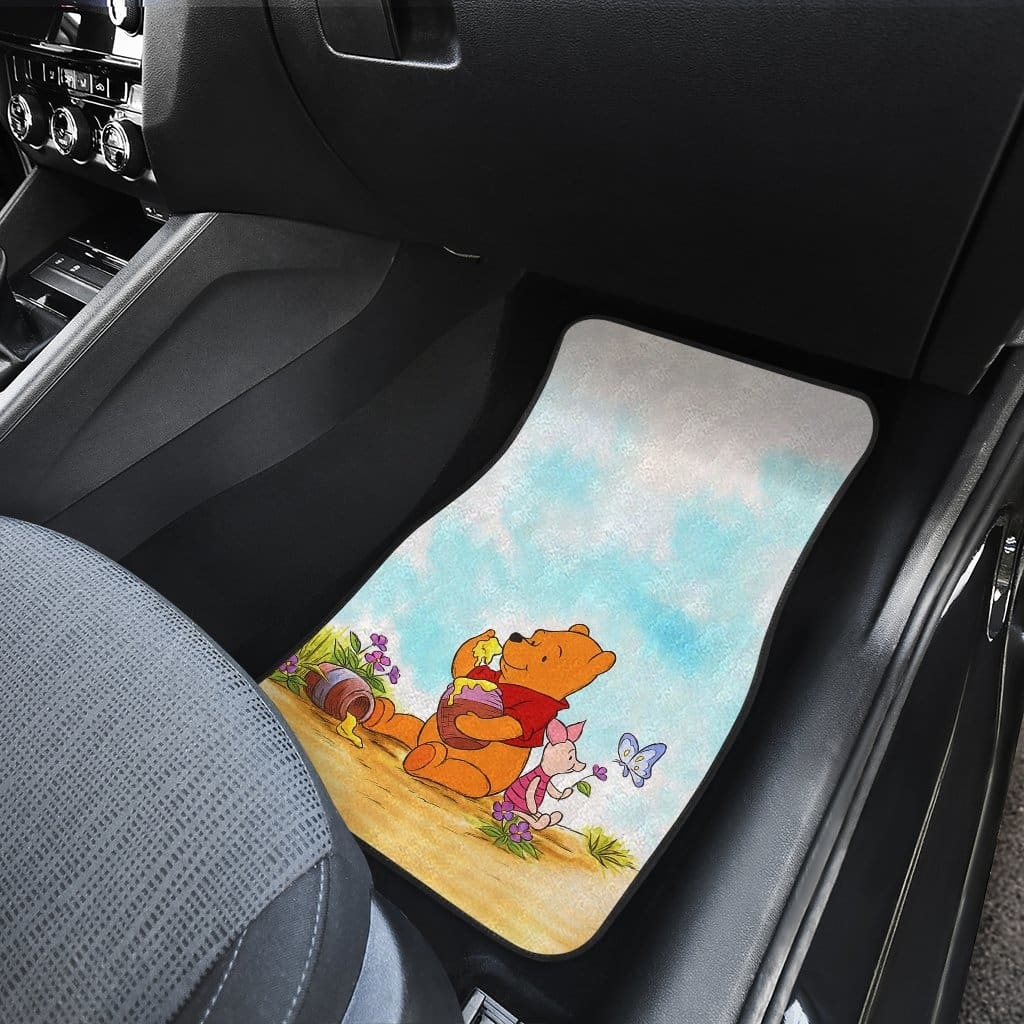 Pooh And Piglet Front And Back Car Mats 2 (Set Of 4)