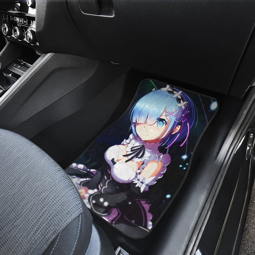 Rem And Ram Re: Zero Front And Back Car Mats (Set Of 4)
