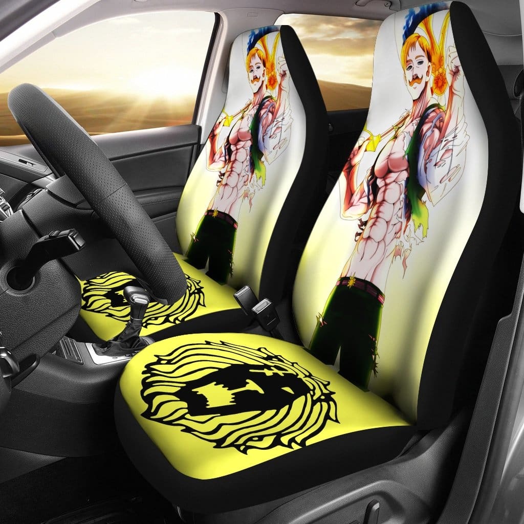 Seven Deadly Sins Escanor Car Seat Covers Amazing Best Gift Idea