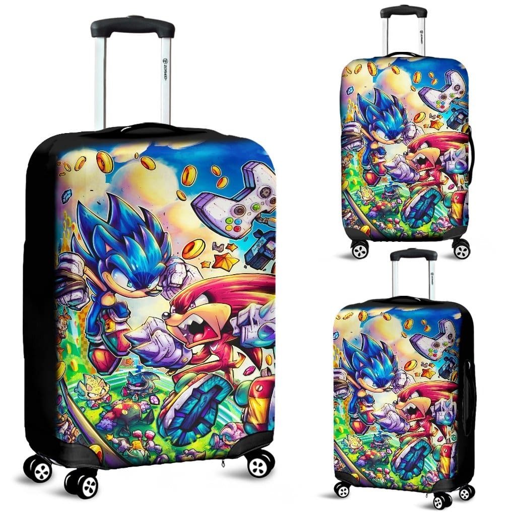 Sonic The Hedgehog Luggage Covers