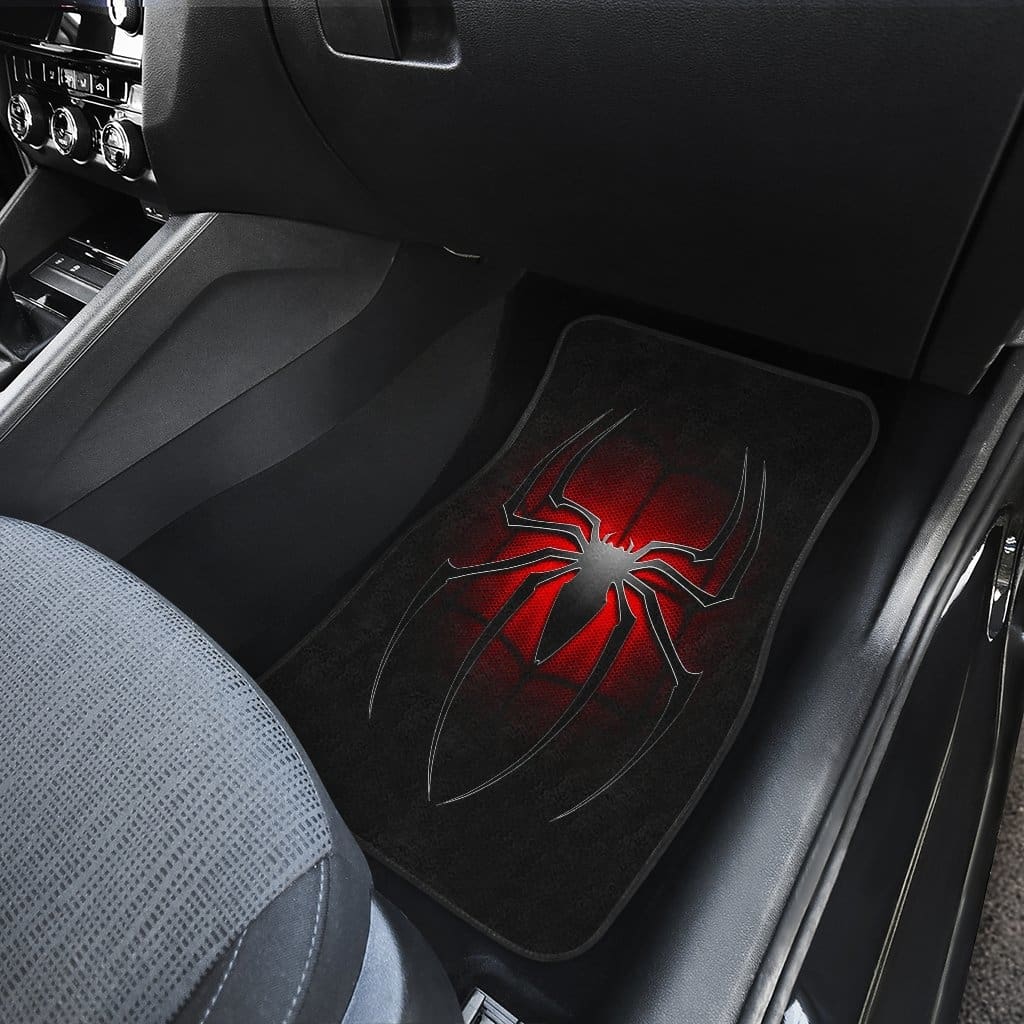 Spider-Man Front And Back Car Mats (Set Of 4)