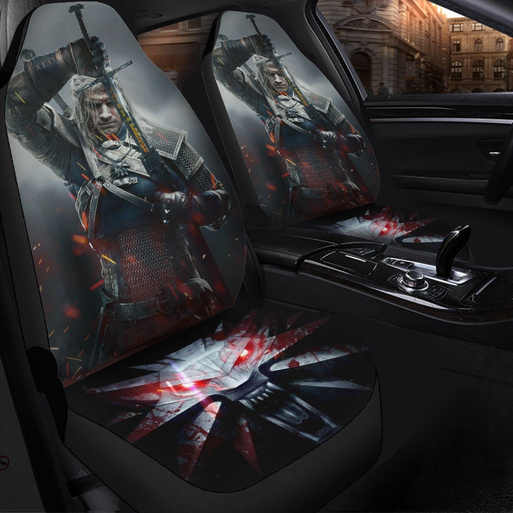 The Witcher Henry Carvill Car Seat Covers Amazing Best Gift Idea