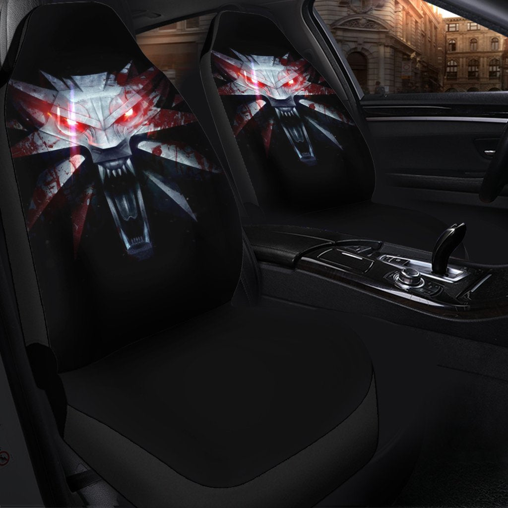 The Witcher Emblem 1 Car Seat Covers Amazing Best Gift Idea