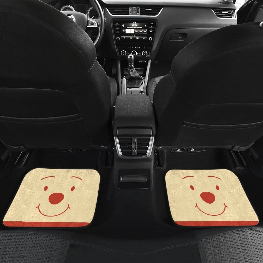 Winnie The Pooh Front And Back Car Mats 12 (Set Of 4)